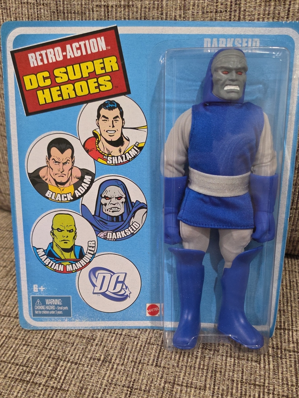 DC Retro-Action Darkseid Figure - Blue & Gray